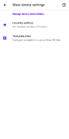 Home Assistant Companion preview